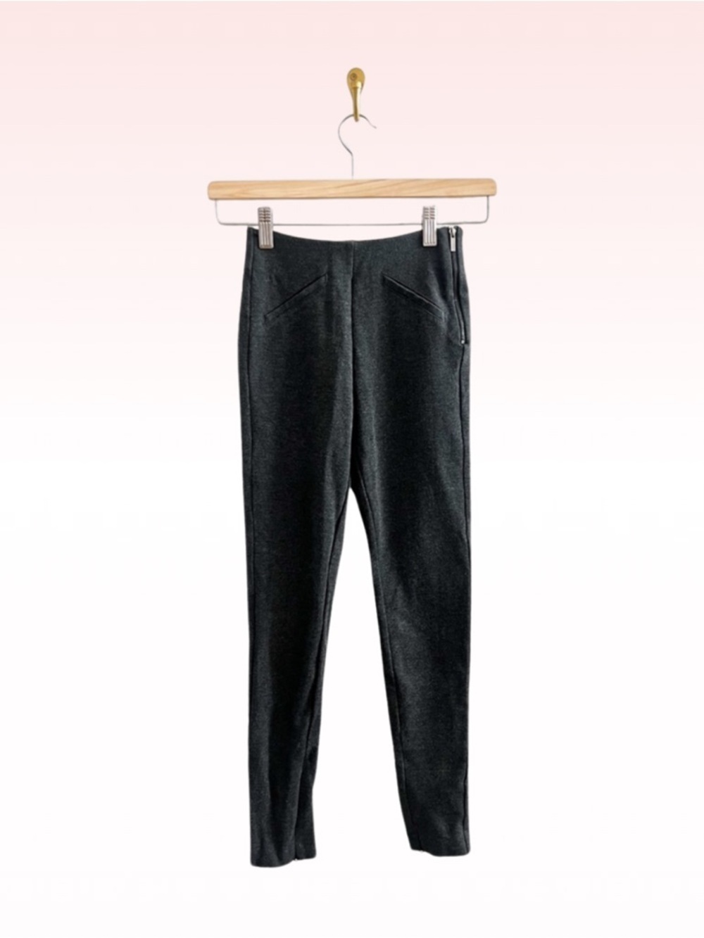 ZARA Gray Skinny Leggings (Sz XS)
